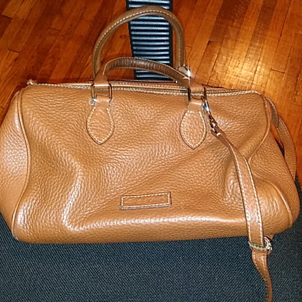 Leather handbag